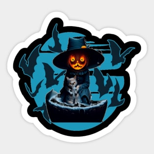 Monster Mash, Vintage Ghost Halloween, But Pumpkin, Black Cat, Retro Fall, Skeleton, Funny Skull, Happy Halloween Day Happy Halloween Party Gift Sticker